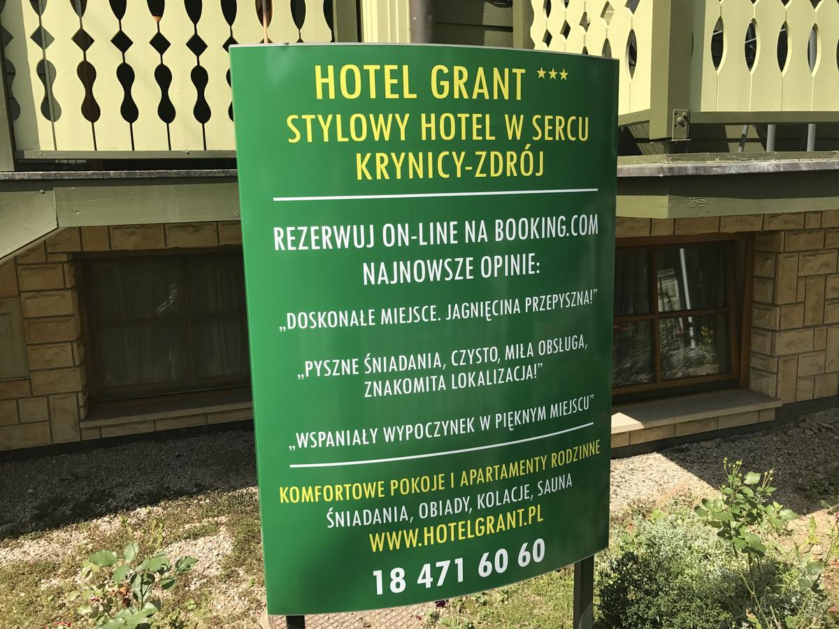 Hotel Grant Крыница-Здруй Экстерьер фото